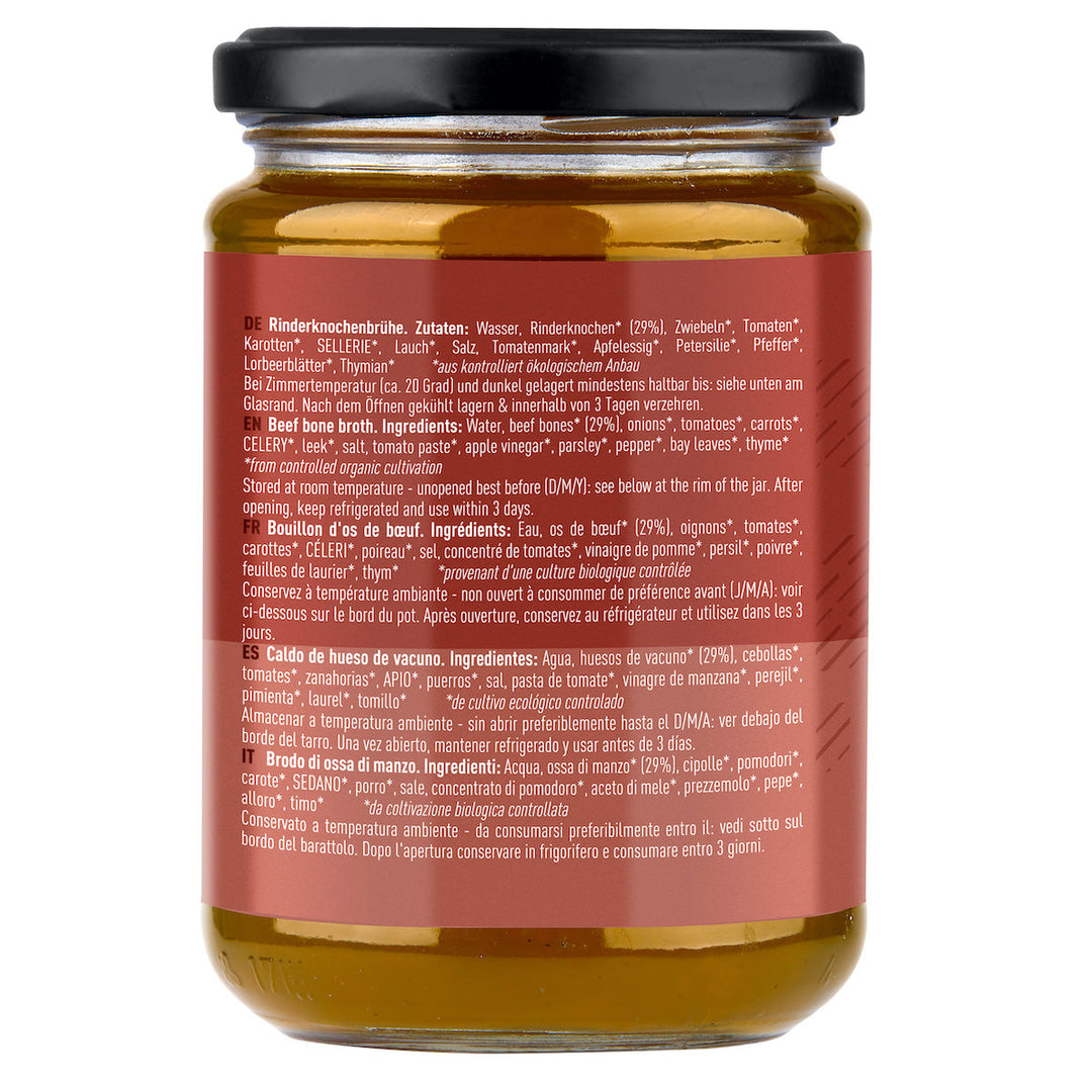 Beef bone broth (1x 350ml)