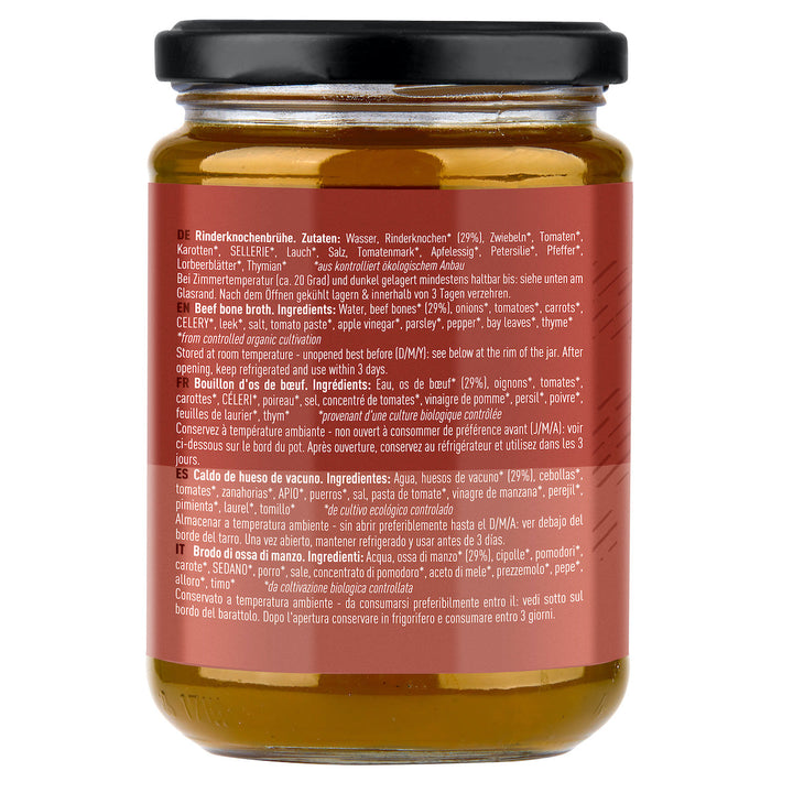 Beef bone broth (1x 350ml)