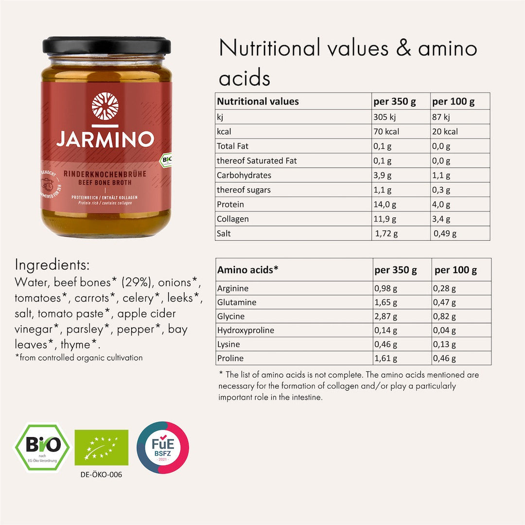 Beef bone broth (1x 350ml)