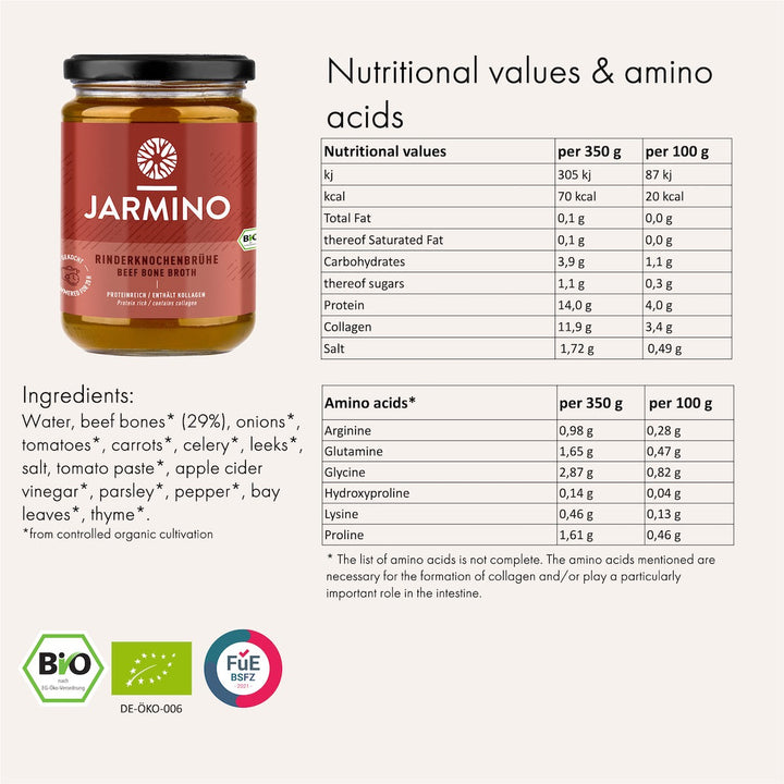 Beef bone broth (1x 350ml)