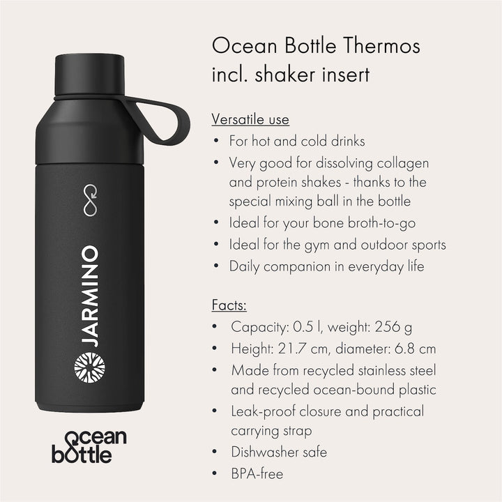 Shaker + Thermos Bottle