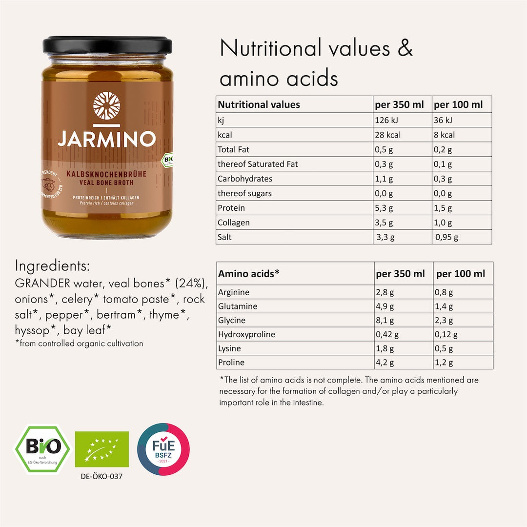 Veal bone broth (6x 350ml)