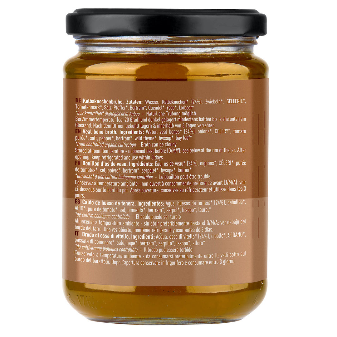 Veal bone broth (6x 350ml)