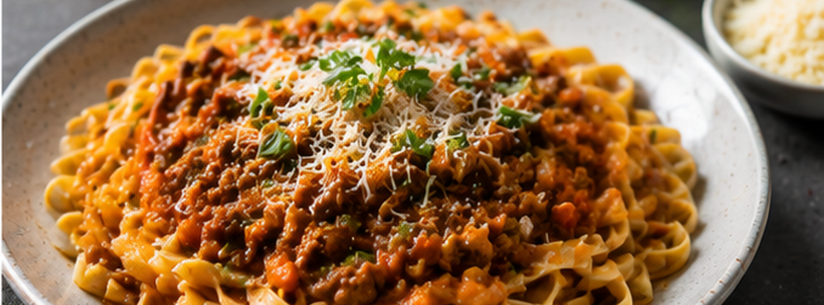 Quick Bolognese Skillet with Beef Bone Broth