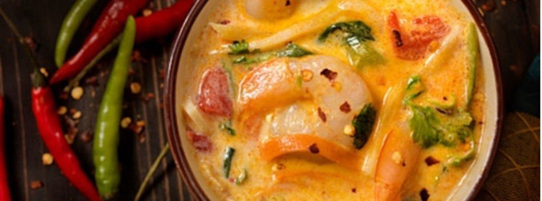 Coconut Thai Soup (Low Carb) with Collagen