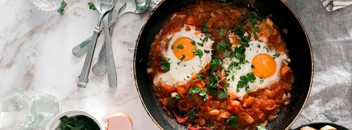 Collagen Shakshuka with Tomato & Egg