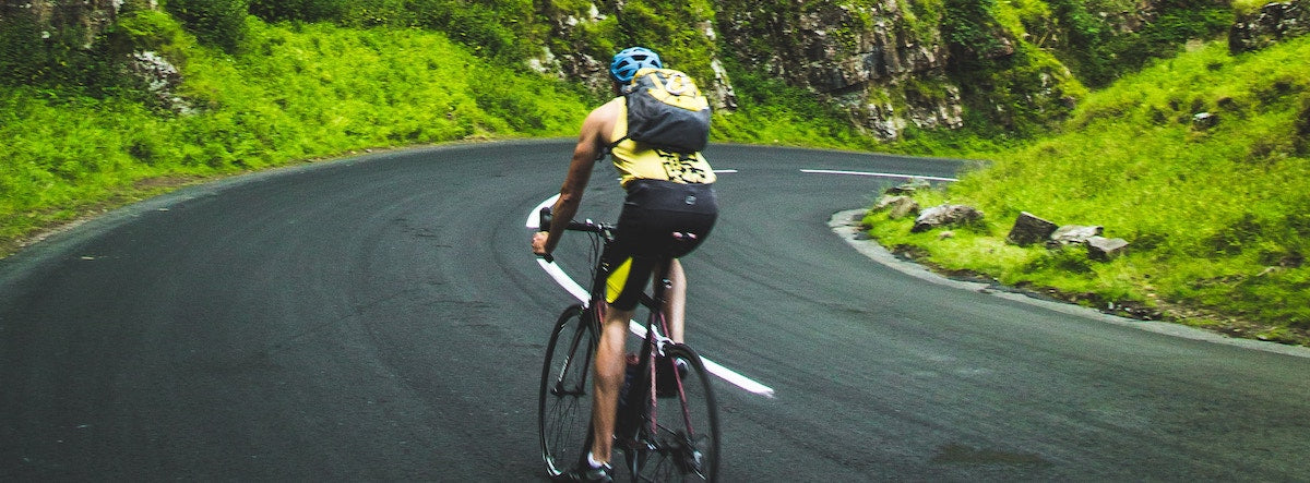 Cyclist with Glutamine