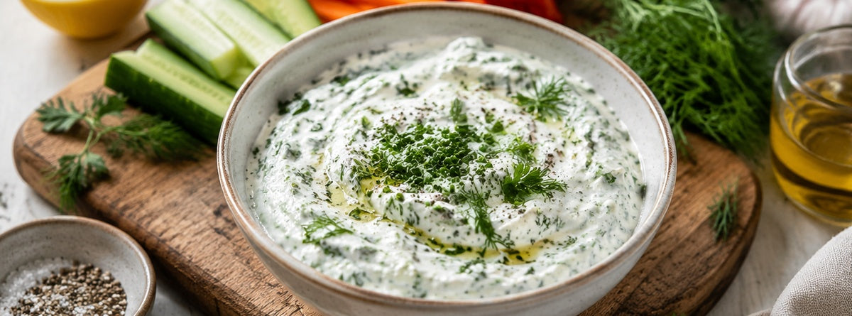 Protein-Rich Collagen Herb Dip