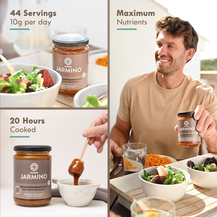 Beef bone broth concentrate (22 servings)