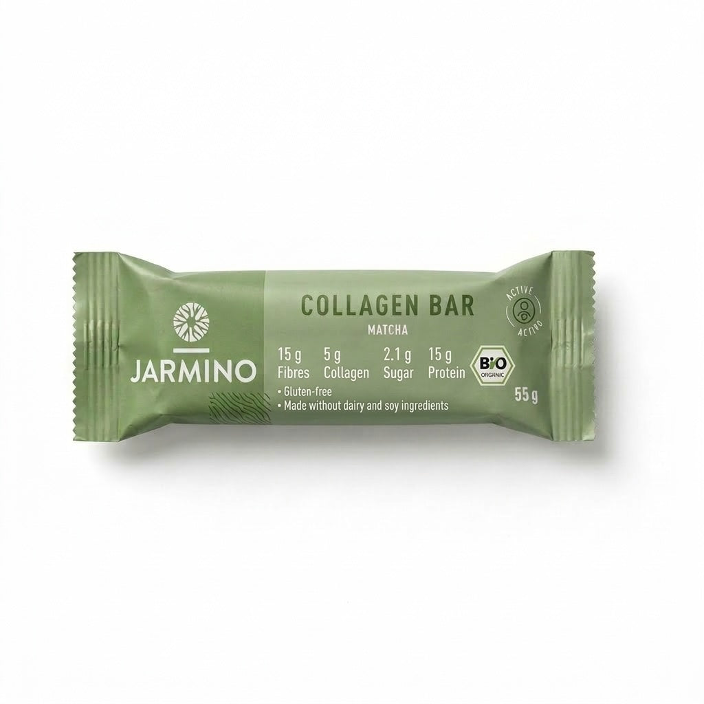 Collagen bar, matcha