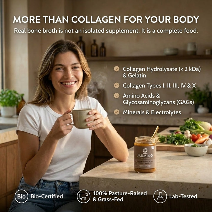 Beef bone broth concentrate - REDUCED SALT (22 servings)