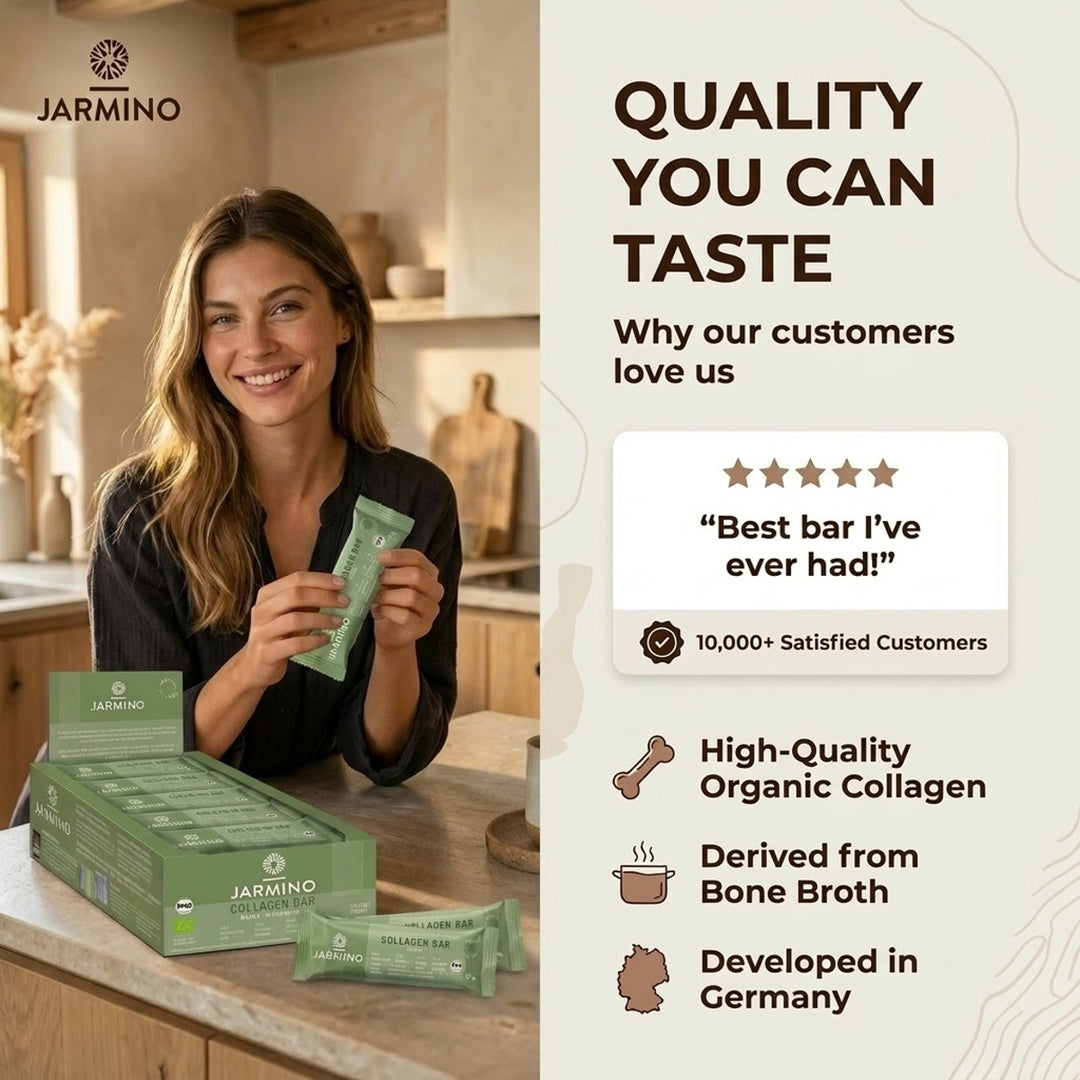 Collagen bar, matcha