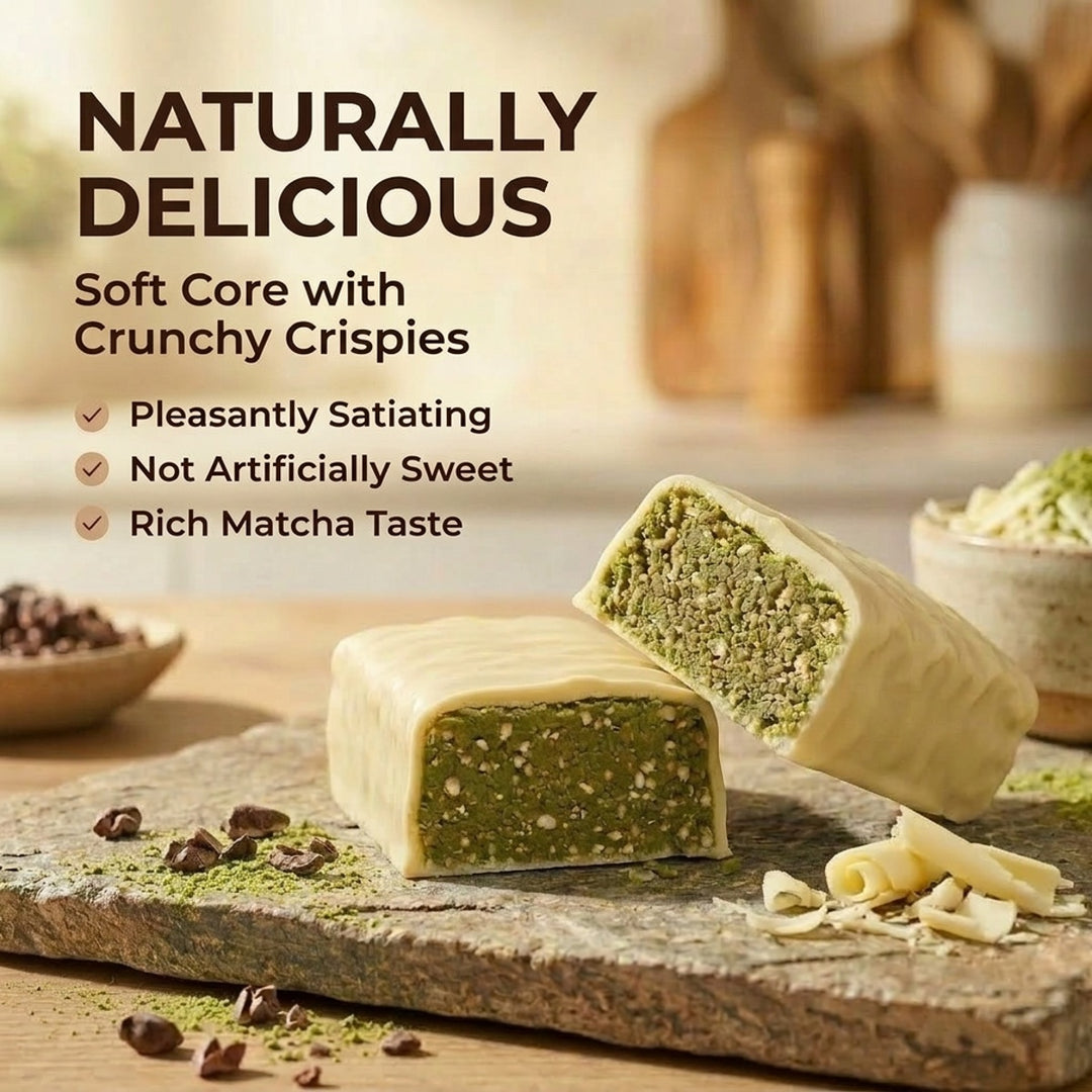 Collagen bar, matcha