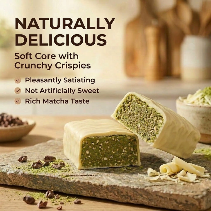 Collagen bar, matcha