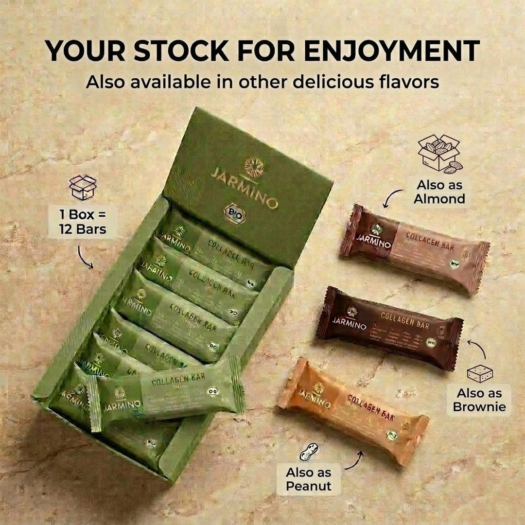 Collagen bar, matcha