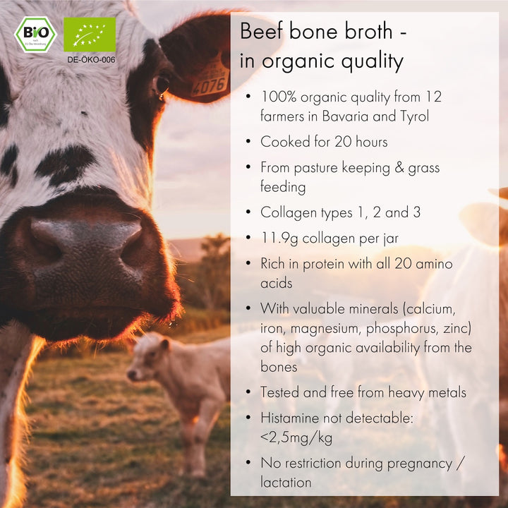 Beef bone broth (6x 350ml)
